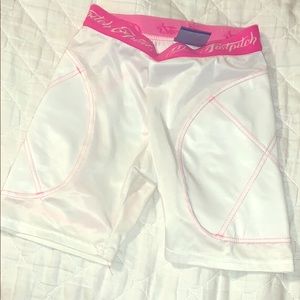 Girls Softball Fastpitch Sliders Sliding Shorts L